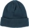 Volcom Sweep Lined Fleece Beanie - blue - reverse