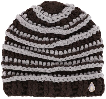 Volcom Rav Crochet Beanie - brown - view large
