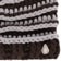 Volcom Rav Crochet Beanie - brown - front detail