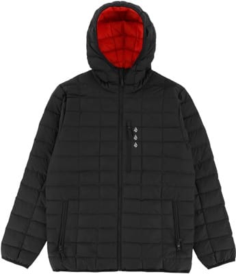 volcom puff puff give jacket - black m