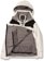 Volcom Women's Fern GORE-TEX Pullover Insulated Jacket - moonbeam - open