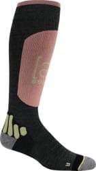 Burton AK Endurance Snowboard Socks - reef pink