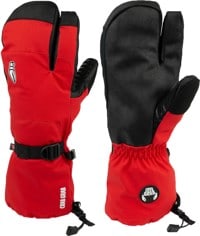 Crab Grab Cinch Trigger Mitts - (josh dirksen) red