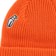 Crab Grab High Mark Beanie - orange - front detail