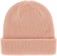 Crab Grab Claw Label Beanie - soft pink - reverse