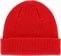 Crab Grab Circle Patch Beanie - red - reverse