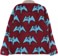 Airblaster Sherpa Half Zip Jacket - plum big terry - reverse