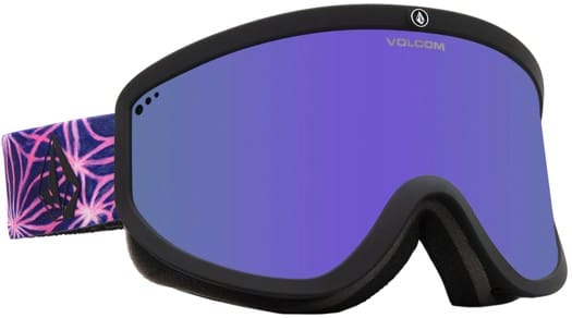 Volcom Footprints Goggles - (mike ravelson) signature/purple chrome lens - view large