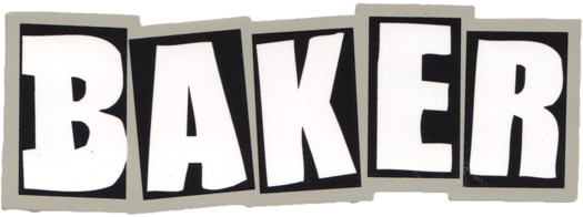 Baker Brand Logo Sticker - grey - view large