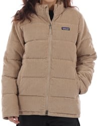 Patagonia Women's Cord Fjord Coat Jacket - oar tan