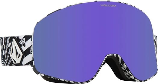 Volcom Odyssey Goggles - op art/purple chrome lens - view large