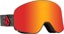 Volcom Odyssey Goggles - cloudwash camo/red chrome lens