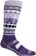 Burton Women's Performance Midweight Snowboard Socks - snowy pines