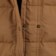 Patagonia Women's Cotton Down Parka Jacket - nest brown - alternate front