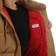 Patagonia Women's Cotton Down Parka Jacket - nest brown - open