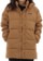 Patagonia Women's Cotton Down Parka Jacket - nest brown - alternate