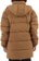 Patagonia Women's Cotton Down Parka Jacket - nest brown - reverse