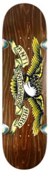 Anti-Hero Mis-Registered Eagle 9.0 Wheel Wells Skateboard Deck - brown