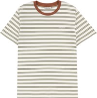 Rhythm Everyday Stripe T-Shirt - olive
