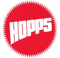 Hopps Sun Logo Sticker