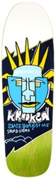 Krooked Sandoval Recognize 9.81 Skateboard Deck - green