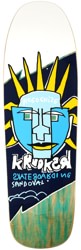 Krooked Sandoval Recognize 9.81 Skateboard Deck - teal