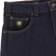 Theories Plaza Jeans - dark blue wash - front detail