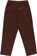 Theories Plaza Jeans - brown - reverse