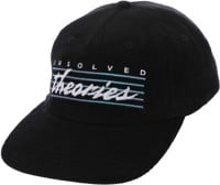 Theories Unsolved Strapback Hat - black corduroy