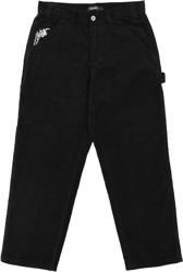 Theories Piano Trap Cord Carpenter Pants - black