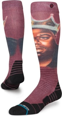 Stance Performance Mid Cushion Snowboard Socks - (biggie) sky's the limit - view large