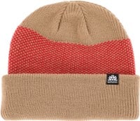 Autumn Birdseye Beanie - sandstone