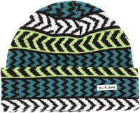 Autumn Chevron Beanie - black