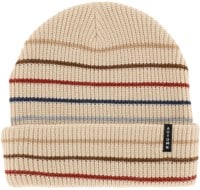 Autumn Multi Stripe Beanie - natural