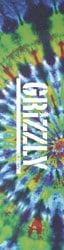 Grizzly Tie Dye Stamp Print Skateboard Grip Tape - tie dye 1