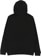 Opera Outline Embroidery Hoodie - black - reverse