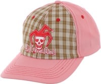 Frog Punker Joker Snapback Hat - pink