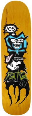 Frog Pat G Disobedient Child 8.55 Skateboard Deck - yellow - view large