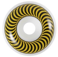 Spitfire Classic Skateboard Wheels - white/yellow (99d)