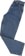 Vans Rowan Zorilla Drill Chore Loose Carpenter Jeans - vintage indigo - alternate fold