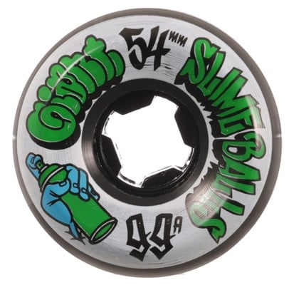 Slime Balls Mike Giant Speed Balls Skateboard Wheels - black (99a) - view large