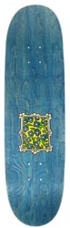 Krooked Flowers Emboss 8.75 Skateboard Deck - blue