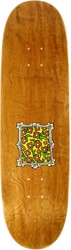 Krooked Flowers Emboss 8.75 Skateboard Deck - brown