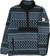 Autumn Orb Half Snap Fleece Jacket - chevron - alternate