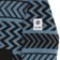 Autumn Orb Half Snap Fleece Jacket - chevron - detail