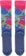 Burton Women's Performance Midweight Snowboard Socks - cosmo block - reverse