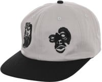 Baker Ghouls Snapback Hat - grey/black