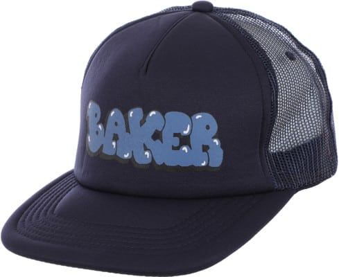 Baker Bubble Trucker Hat - navy - view large