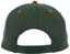 Baker Croc Snapback Hat - green/tan - reverse