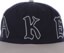 Baker Wrapped Snapback Hat - navy - front detail